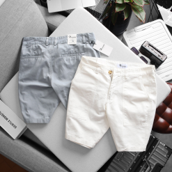 Quần Short Kaki Nam Túi Kiểu Rurumen - QB418