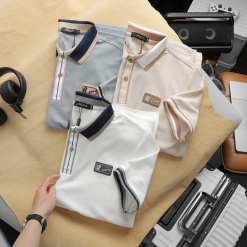 Áo Thun Nam Polo Cổ Bẻ Phối Tag Chữ Rears - CS210