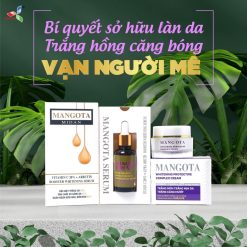 Combo Dưỡng Trắng Serum Mangota và Kem Face Mangota Tím - CBFACEMANGOTA
