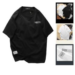 Áo Thun Cổ Tròn Unisex In Chữ CLEGENDK - AB449