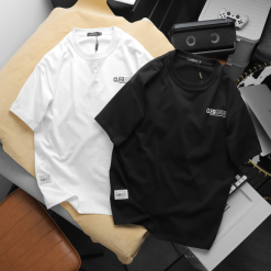 Chuyên sỉ áo Thun Cổ Tròn Unisex In Chữ CLEGENDK