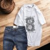 Set Bộ Nam Quần Short Jeans Phối Áo Thun Cotton Cổ Tròn In Chữ - SBN086