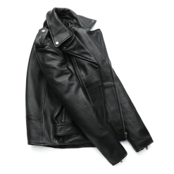 Áo Khoác Da Nam Biker Lót Dù Cao Cấp (Có size to 3x) - AK078