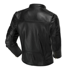 Áo Khoác Da Nam Dây Kéo Đồng Lót Vải Dù Cao Cấp (Có size to 3x) - AK079