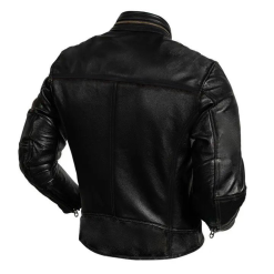 Áo Khoác Da Nam Dây Kéo Đồng Lót Lông Cao Cấp (Có size to 3x) - AK080