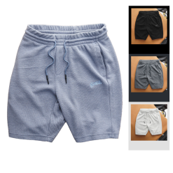 Quần Short Thun Nam Thêu Chữ BOSTON - QB422