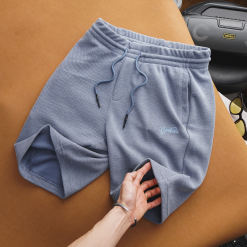 Quần Short Thun Nam Thêu Chữ BOSTON - QB422