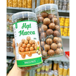 Hạt Macca Tây Nguyên Nứt Vỏ 500g Hộp - 8936208930073