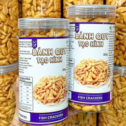 Bánh Quy Cá Vị Bơ Sữa Thơm Ngon 250g Hộp - 8936208930363