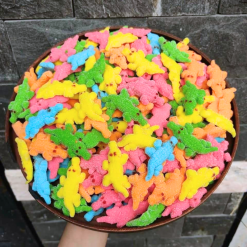 Kẹo Dẻo Cá Sấu Vị Trái Cây Thơm Ngon 500g Hộp - KDCS