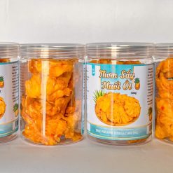 Thơm Sấy Muối Ớt Thơm Ngon 300g Hộp - 8936208931599
