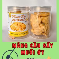 Mãng Cầu Sấy Muối Ớt Thơm Ngon 300g Hộp - 8936208933616