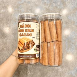 Bánh Ống Ngò Ca Cao Thơm Ngon 420g Hộp - BONCC