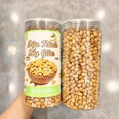 Đậu Nành Sấy Giòn Thơm Ngon 450g Hộp - DNSG