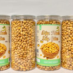 Đậu Nành Sấy Giòn Thơm Ngon 450g Hộp - DNSG
