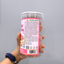 Ô Mai Đào Hồng Thơm Ngon 500g Hộp - 8936208930776
