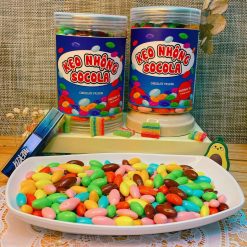 Kẹo Nhộng Socola Hương Vị Thơm Ngon 500g Hộp - 8936208930431