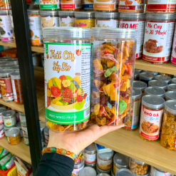 Trái Cây Thập Cẩm Sấy Dẻo Thơm Ngon Loại Đặc Biệt 500g Hộp - 8936208931728