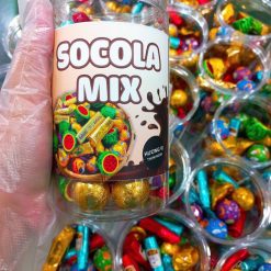 Kẹo Socola Mix Hương Vị Thơm Ngon 450g Hộp - SCLM450