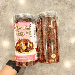 Khô Heo Cháy Tỏi Thơm Ngon 300g Hộp - 8936208930219