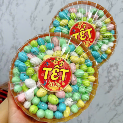 Kẹo Trứng Socola Hộp Sun Khía 500g Hộp Quà Tết 2026 - 8936208934743