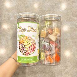 Kẹo Dừa Mix 9 Vị Thơm Ngon 300g Hộp - KDM9V