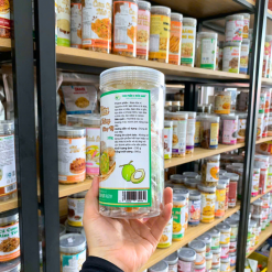 Kẹo Dừa Nướng - Kẹo Dừa Cuộn Bánh Phồng Mix 7 Vị Thơm Ngon 300g Hộp Pet - KDCBP