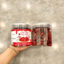Dâu Tây Sấy Dẻo Thơm Ngon 250g Hộp - DTSD