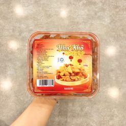 Nho Khô Vàng Loại Ngon 500g Hộp Chữ Nhật Lớn - 8936208933739