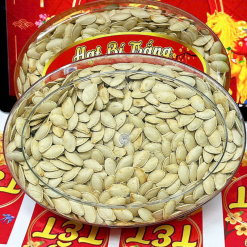 Hạt Bí Trắng Loại Ngon 400g Hộp Ovan Hộp Quà Tết 2026 - HBTHO