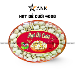 Hộp Quà Tết Hạt Dẻ Cười 400g - Hộp Ovan Hộp Quà Tết 2026 - HHCHO
