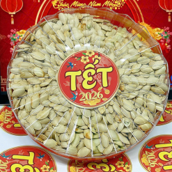 Hộp Quà Tết Hạt Bí Trắng 400g - Hộp Sun Khía Hộp Quà Tết 2026 - 8936208933838