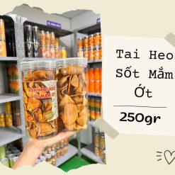 Bánh Tai Heo Sốt Mắm Ớt Thơm Ngon 250g Hộp - 8936208930356
