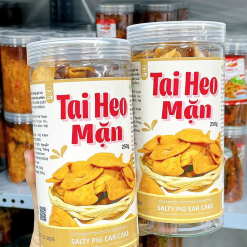 Bánh Tai Heo Sốt Mắm Ớt Thơm Ngon 250g Hộp - 8936208930356