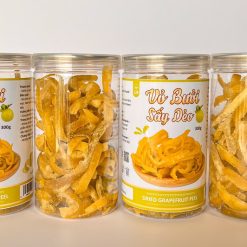 Vỏ Bưởi Sấy Dẻo Thơm Ngon 300g Hộp - 8936208930332