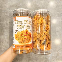 Cơm Cháy Lắc Khô Gà Thơm Ngon 300g Hộp - 8936208930585