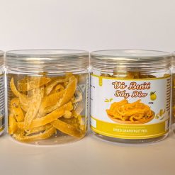 Vỏ Bưởi Sấy Dẻo Thơm Ngon 150g Hộp - 8936208932305