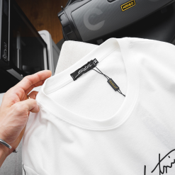 Áo Thun Nam Cổ Tròn In Chữ Simple Things Tay Viền Sọc (Có size 3x) - AB490