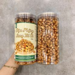 Đậu Phộng Rang Tỏi Ớt Thơm Ngon 500g - Hộp Pet - 8936208930042