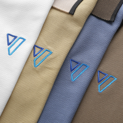 Áo Thun Nam Polo Cổ Bẻ Thêu Logo Hình Tam Giác (Có size 3x) - CS214