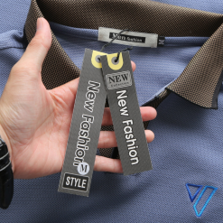 Áo Thun Nam Polo Cổ Bẻ Thêu Logo Hình Tam Giác (Có size 3x) - CS214