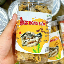 Snack Rong Biển Lắc Phô Mai Thơm Ngon 180g Hộp - 8936208931384