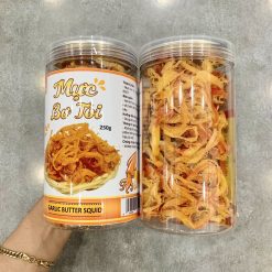 Mực Bơ Tỏi Thơm Ngon 250g Hộp - 8936208931070