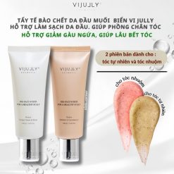 Muối Tẩy Tế Bào Chết Da Đầu Muối Biển Vijully Màu Vàng Cho Tóc Nhuộm - 8938545966111