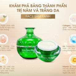 Kem Face Nhân Sâm Xanh N Collagen Phiên Bản Cải Tiến - FACESAMXANH