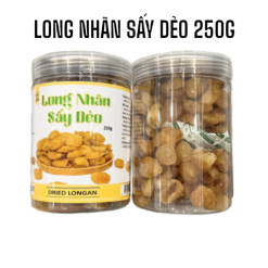Long Nhãn Sấy Dẻo Loại Ngon 250g Hộp - 8936208932244