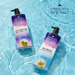 Dầu Gội Sạch Gàu Muối Hồng Himalaya Cool Menthol Hàn Quốc Loại Bỏ Dầu Thừa - 8801051311440