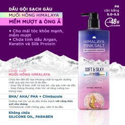 Dầu Gội Sạch Gàu Muối Hồng Himalaya Soft Silky Hàn Quốc Nuôi Dưỡng Tóc Mềm Mượt - 8801051312010