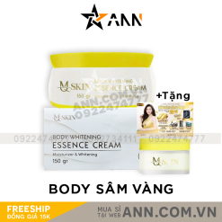 Kem Body Sâm Vàng MQ Skin Essence Cream (Tặng Kích Trắng) - BODYSAMVANGMQ