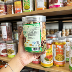 Hạt Mix Dinh Dưỡng Tách Vỏ Thơm Ngon 400g Hộp Pet - 8936208932855